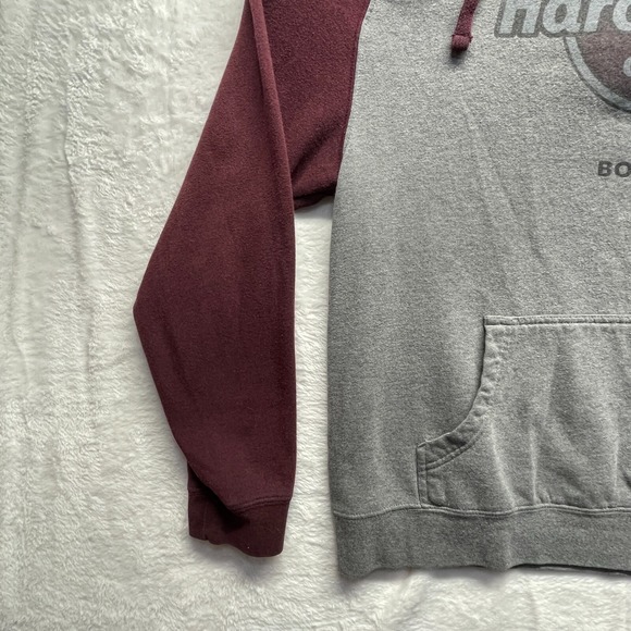 Hard Rock Cafe Boston Gray Hoodie M – Closed Location, Collector's Item - Picture 7 of 15